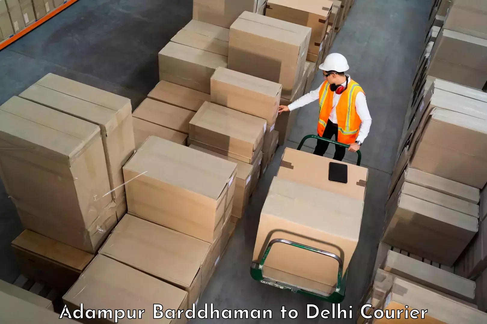 Courier service innovation Adampur Barddhaman to Delhi