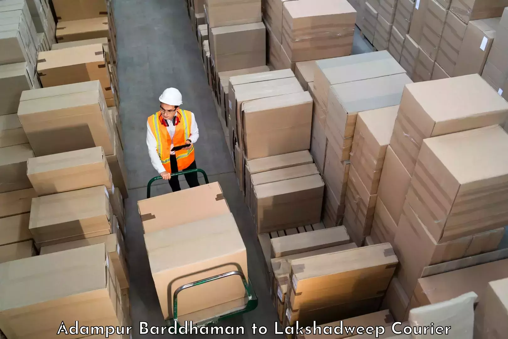 Flexible shipping options Adampur Barddhaman to Lakshadweep