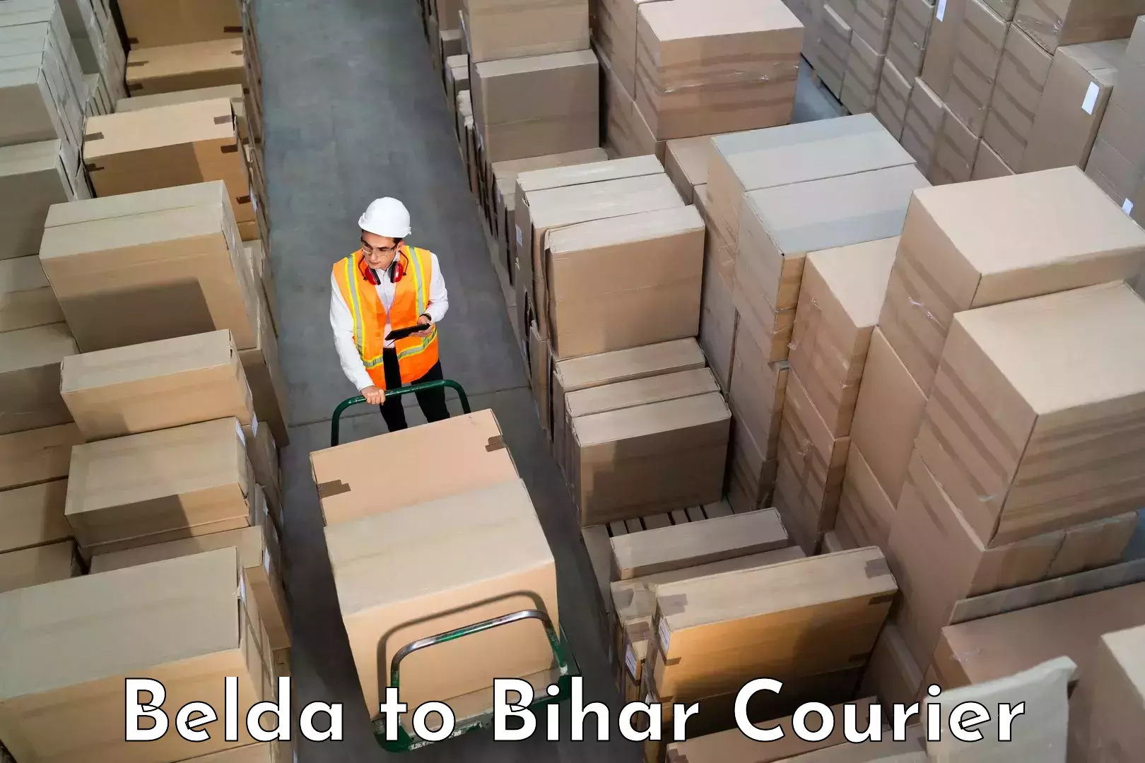 Door-to-door freight service Belda to Maharajganj Vaishali