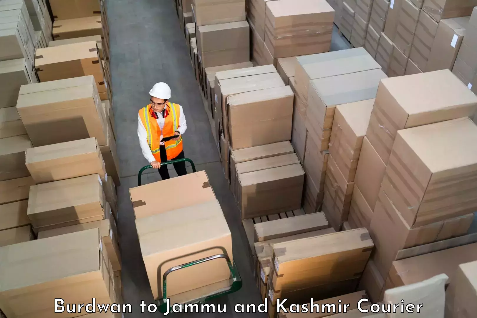 Seamless shipping experience Burdwan to University of Kashmir Srinagar