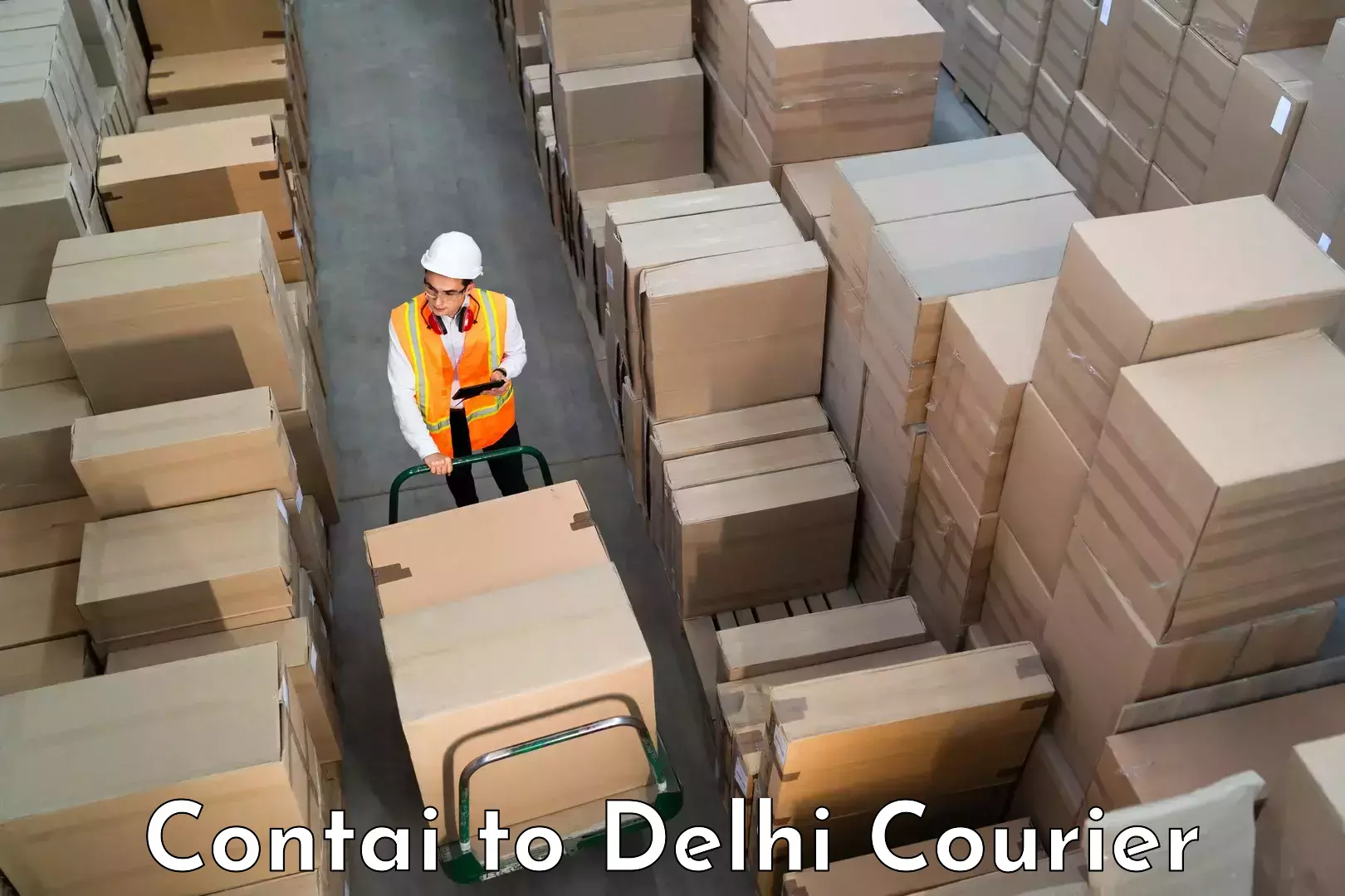 Affordable parcel rates Contai to Guru Gobind Singh Indraprastha University New Delhi