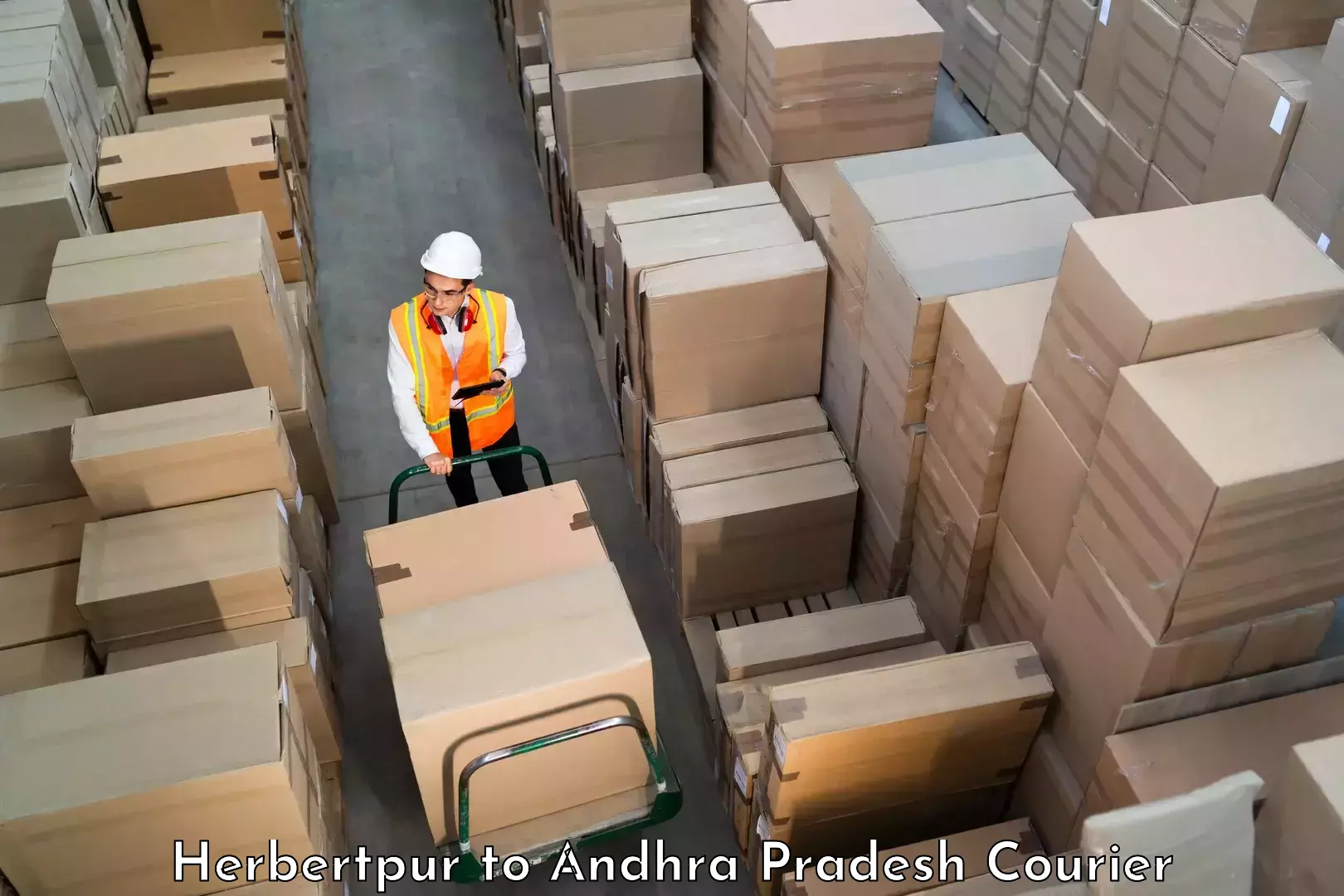 Doorstep parcel pickup Herbertpur to Kambadur