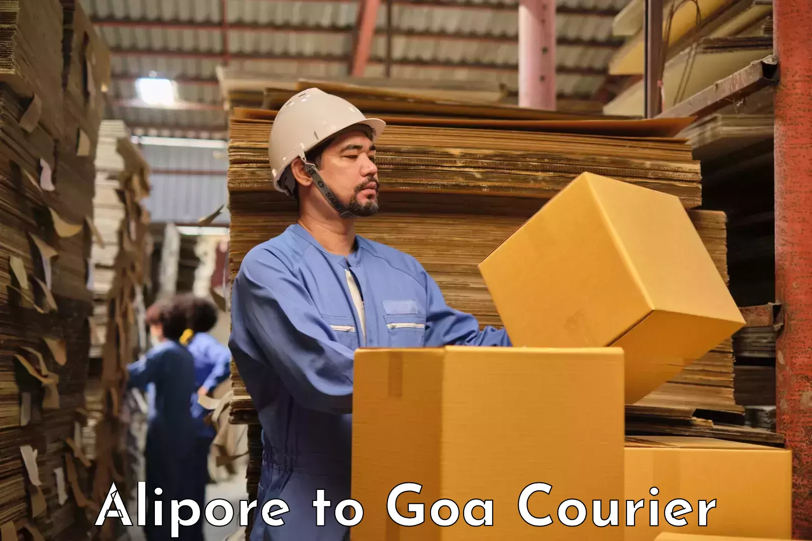 Courier service partnerships Alipore to Mormugao Port