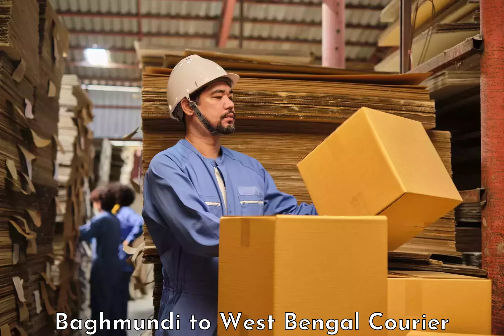 Affordable parcel rates in Baghmundi to West Bengal