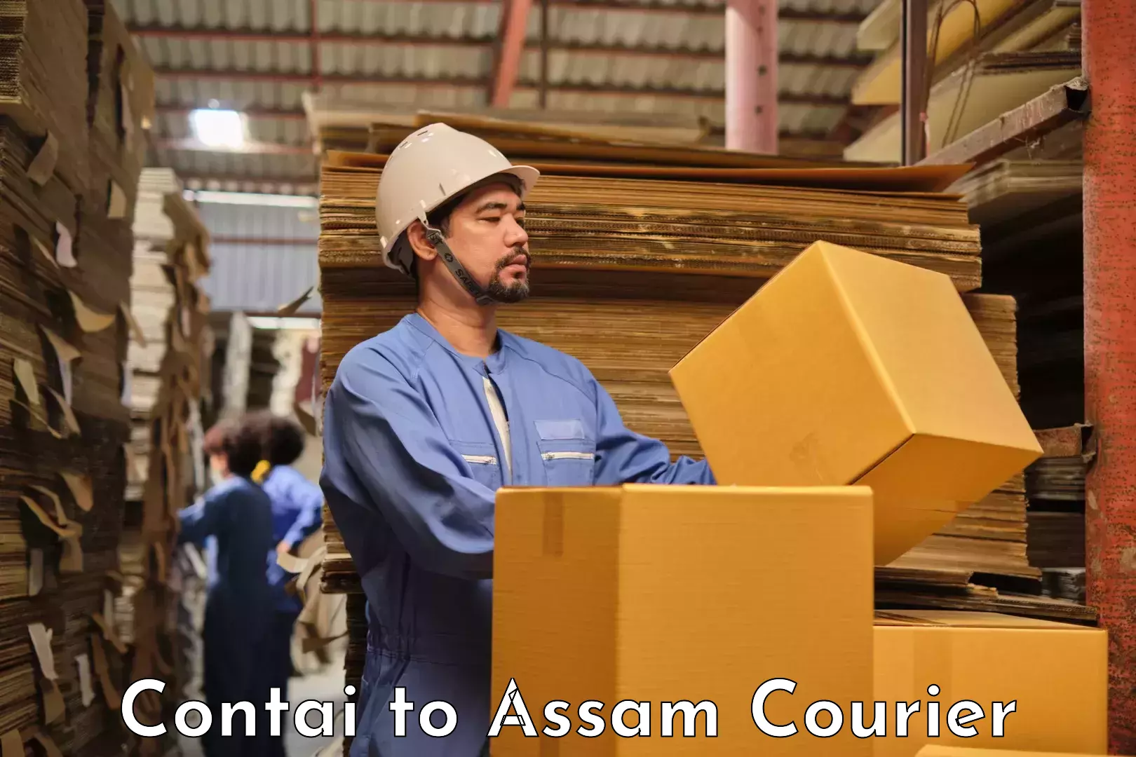 Comprehensive parcel tracking Contai to Agomani