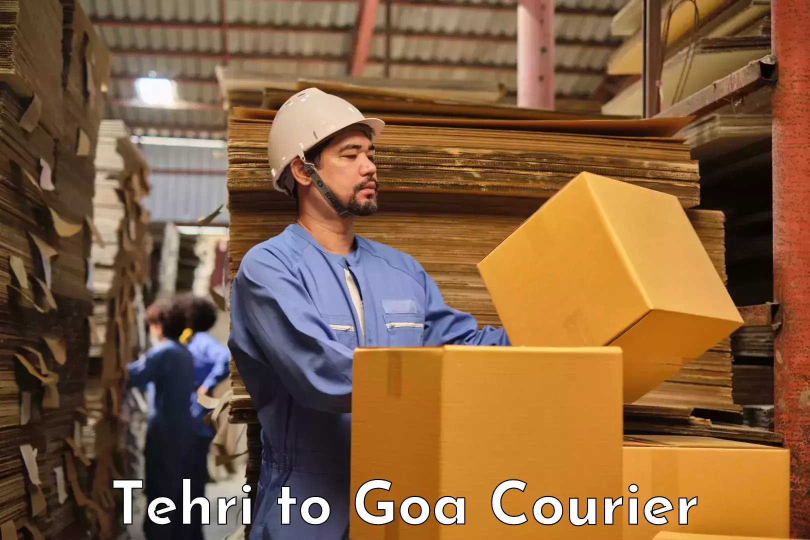 Dynamic courier services Tehri to Goa University