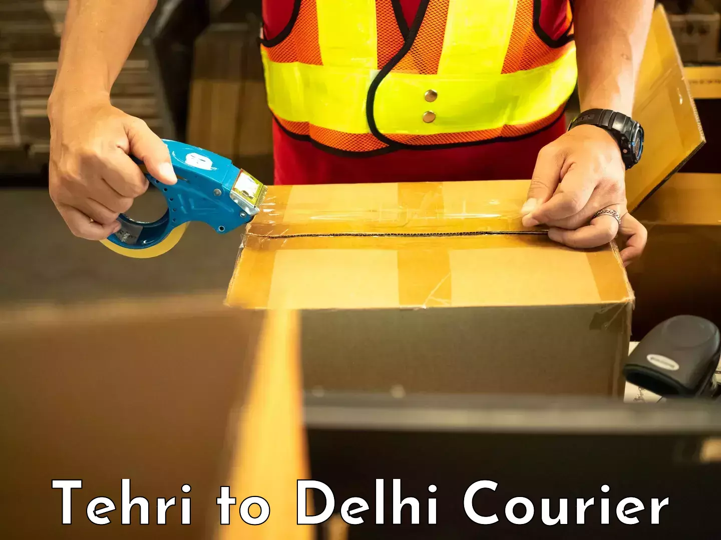 Affordable parcel rates Tehri to Sansad Marg