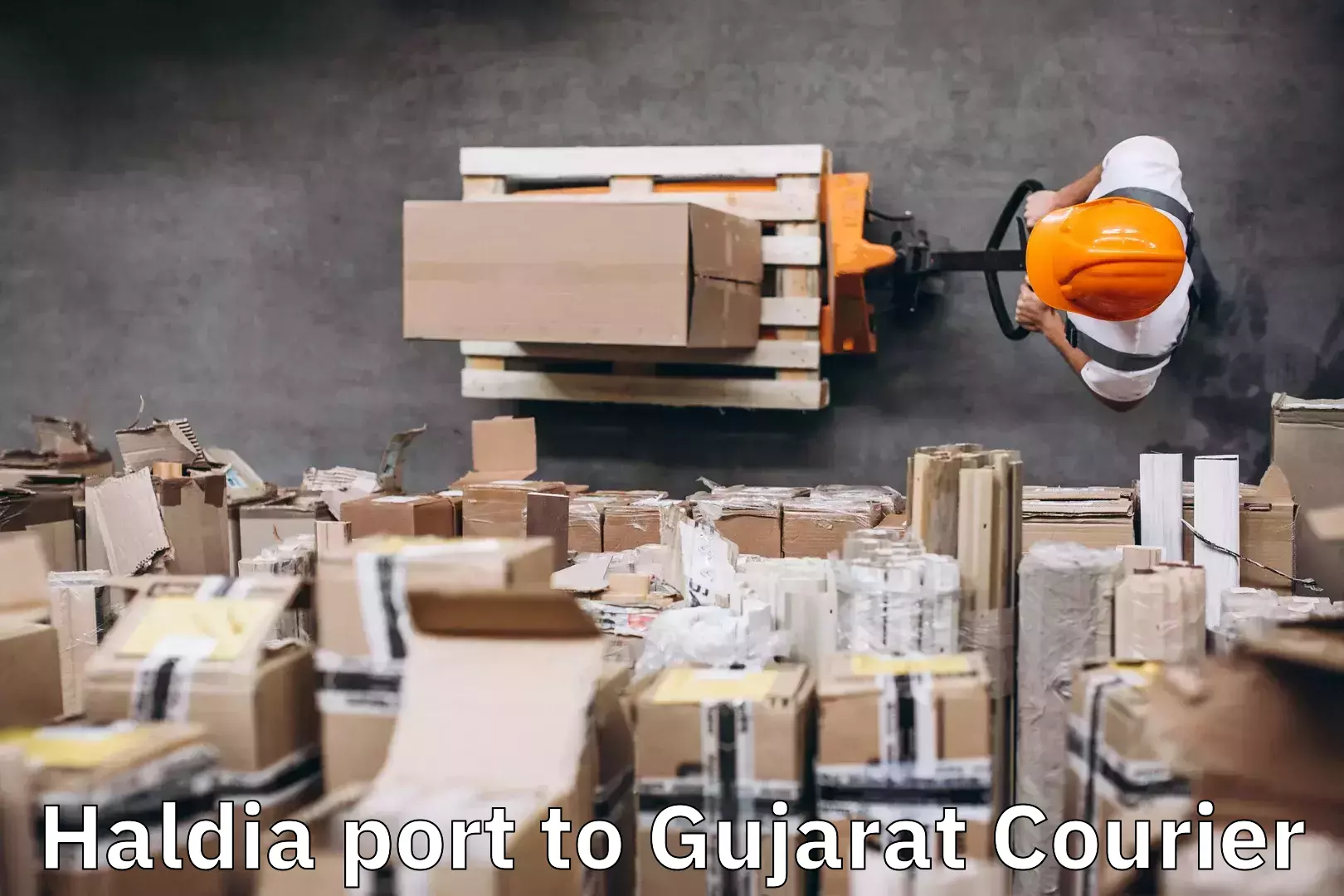 Comprehensive home relocation Haldia port to Ahmedabad