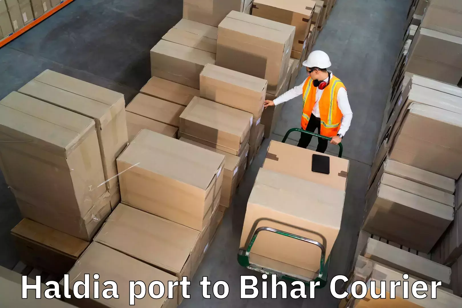 Household moving companies Haldia port to Simrahi Bazar