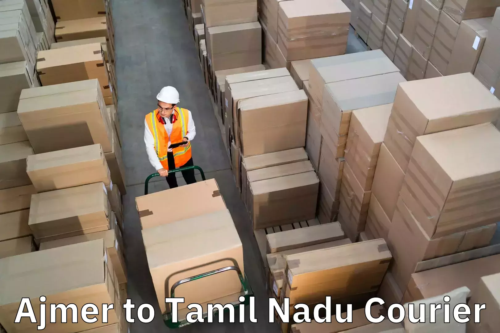 Expert furniture transport Ajmer to Tuticorin