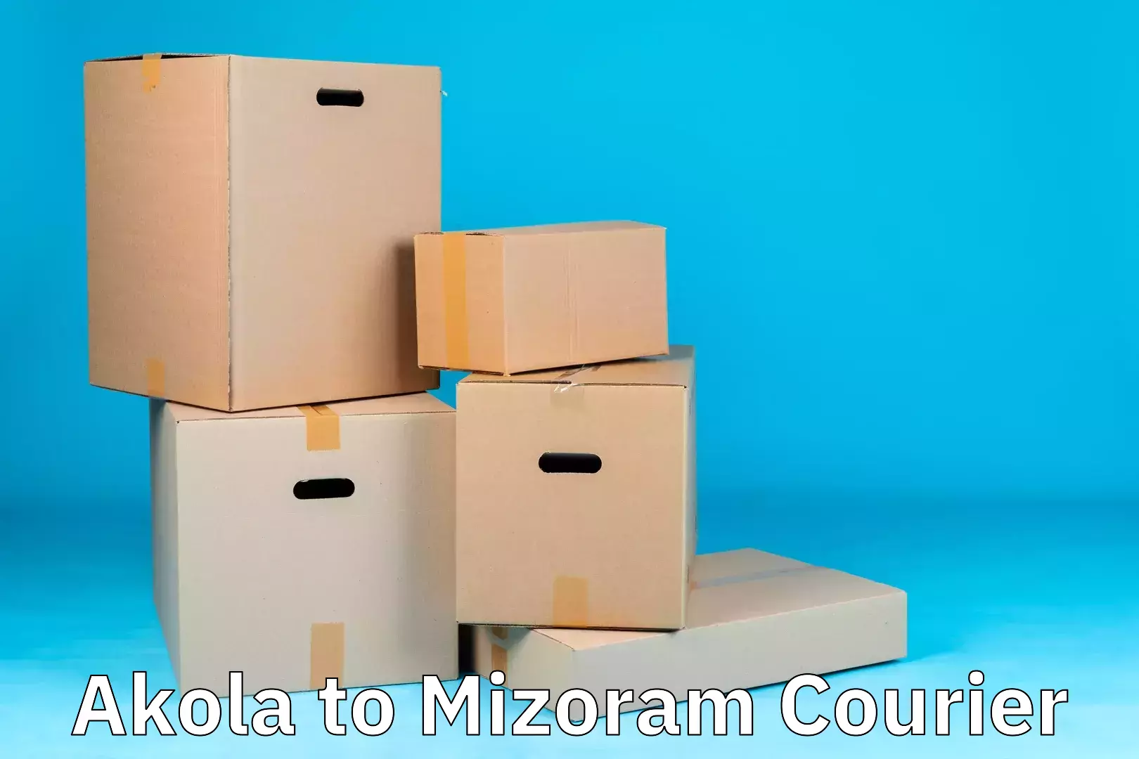 Expert household relocation Akola to Mizoram