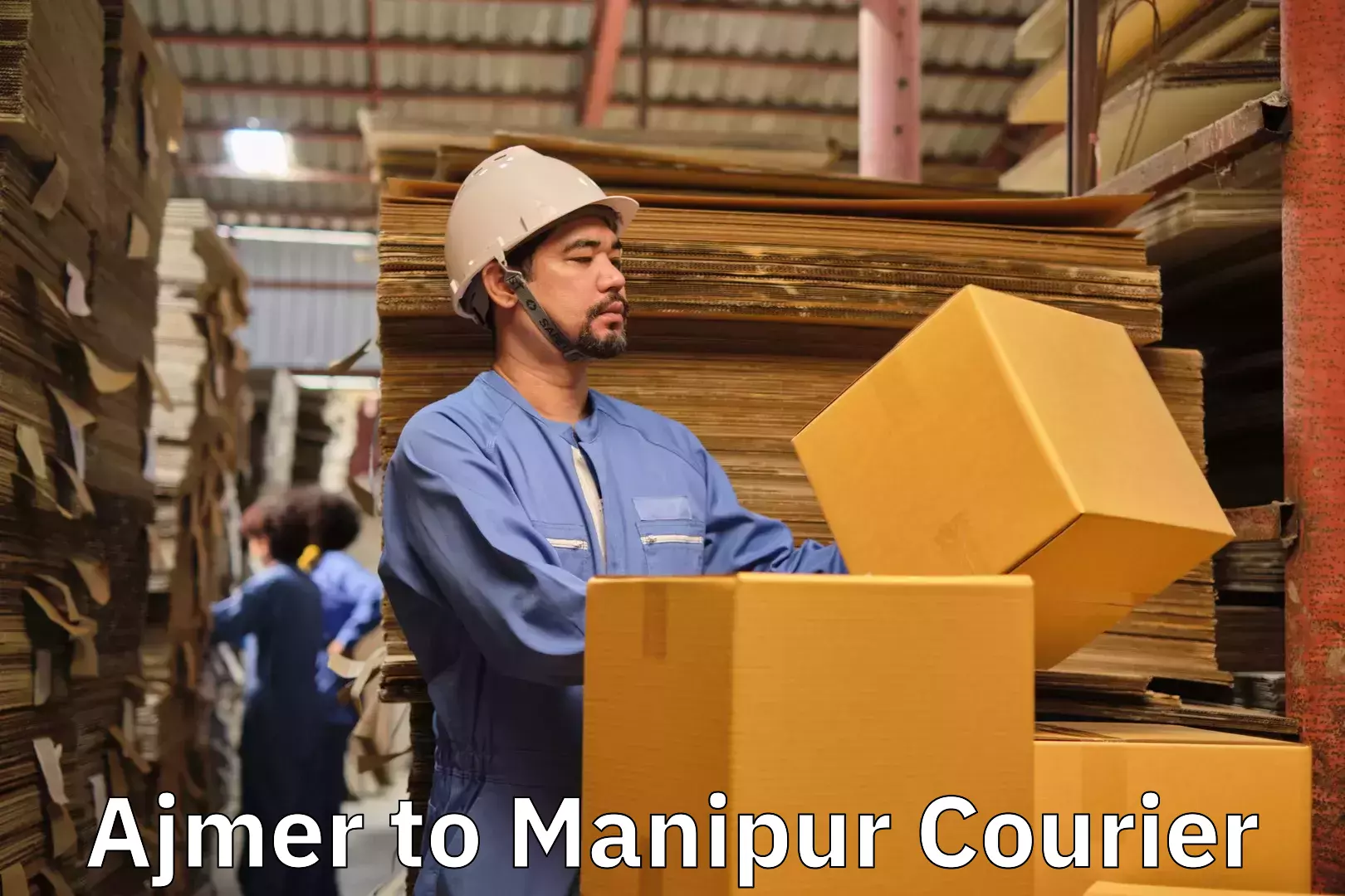 Furniture moving experts Ajmer to NIT Manipur