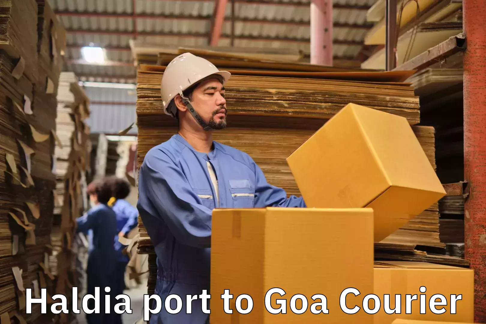 Comprehensive home shifting in Haldia port to Mormugao Port