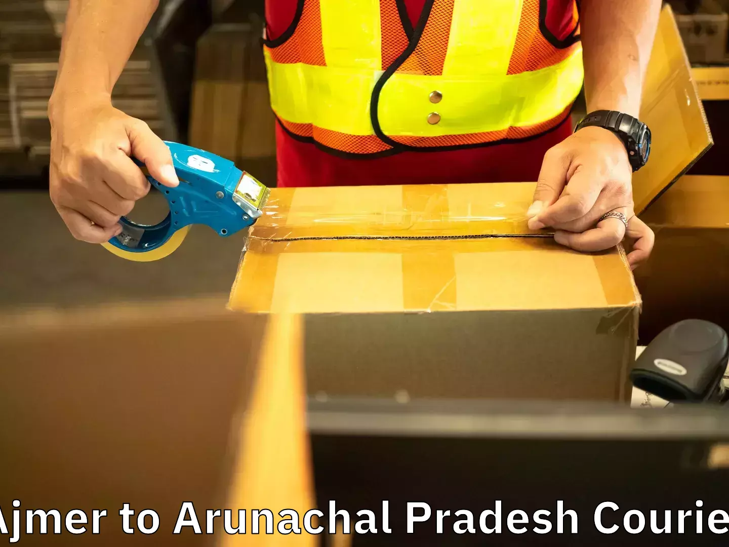 Residential moving services Ajmer to Likabali