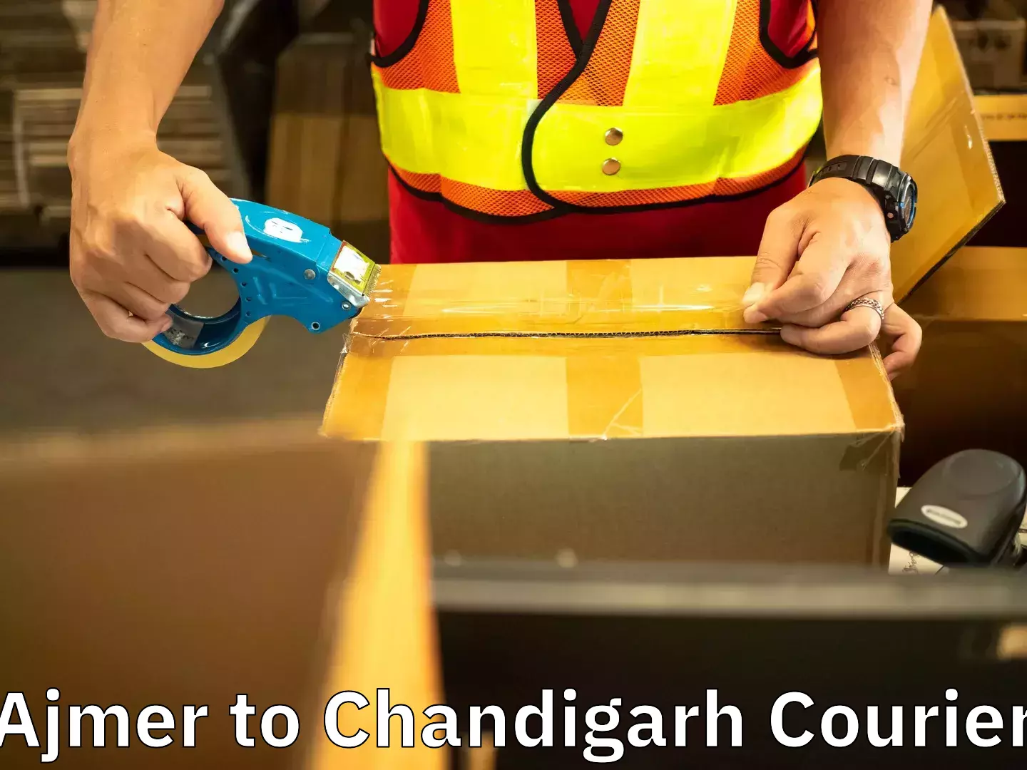 Household goods movers and packers Ajmer to Chandigarh