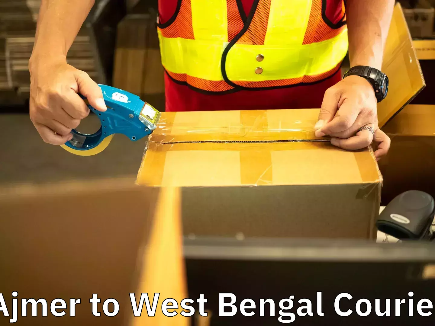 Safe furniture transport Ajmer to West Bengal