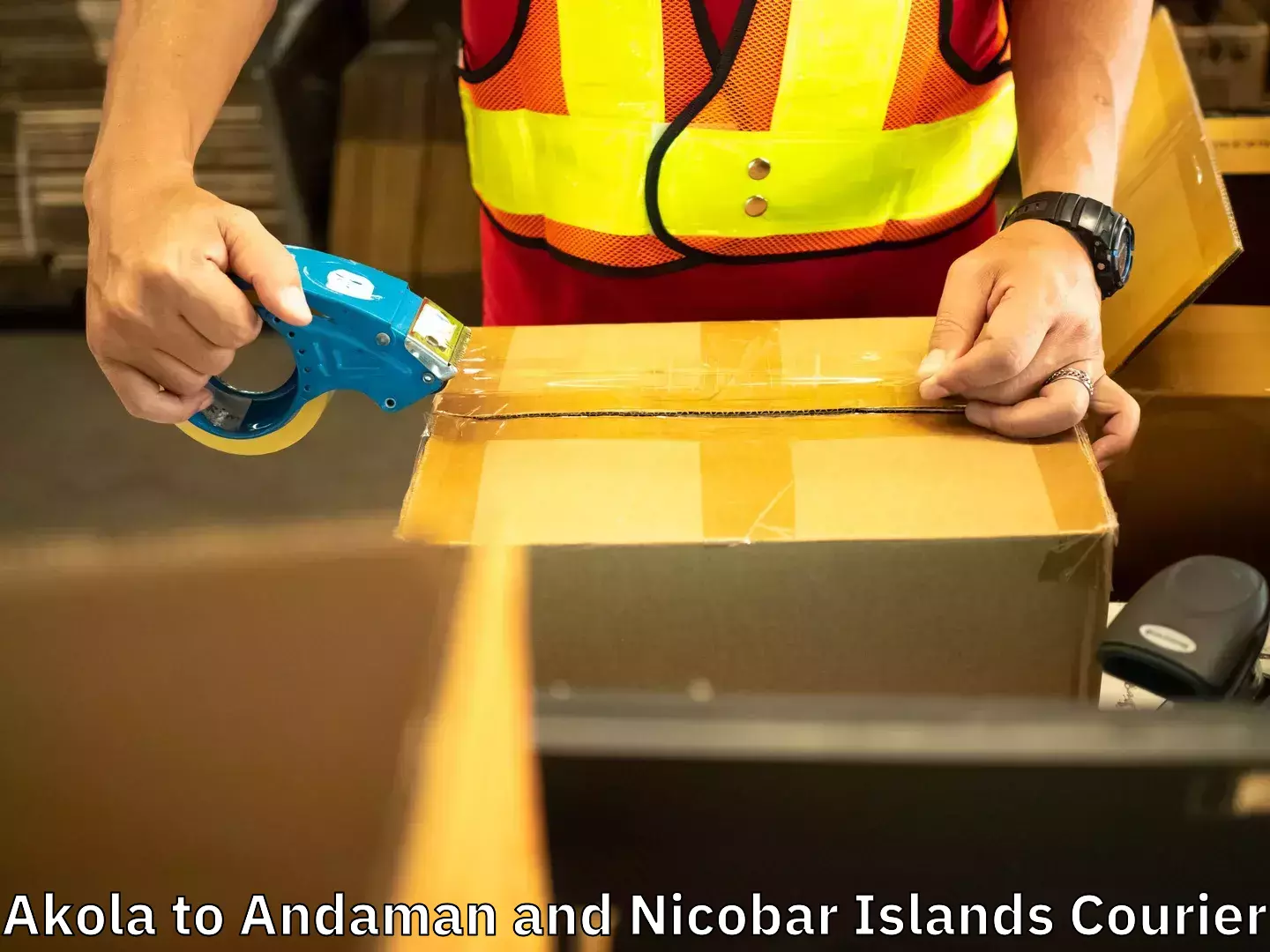 High-quality moving services Akola to Andaman and Nicobar Islands