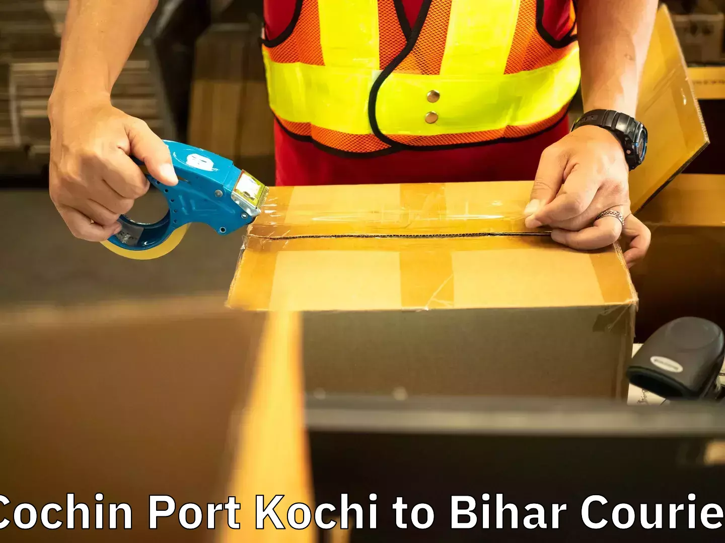 Safe home relocation Cochin Port Kochi to Hazrat Jandaha