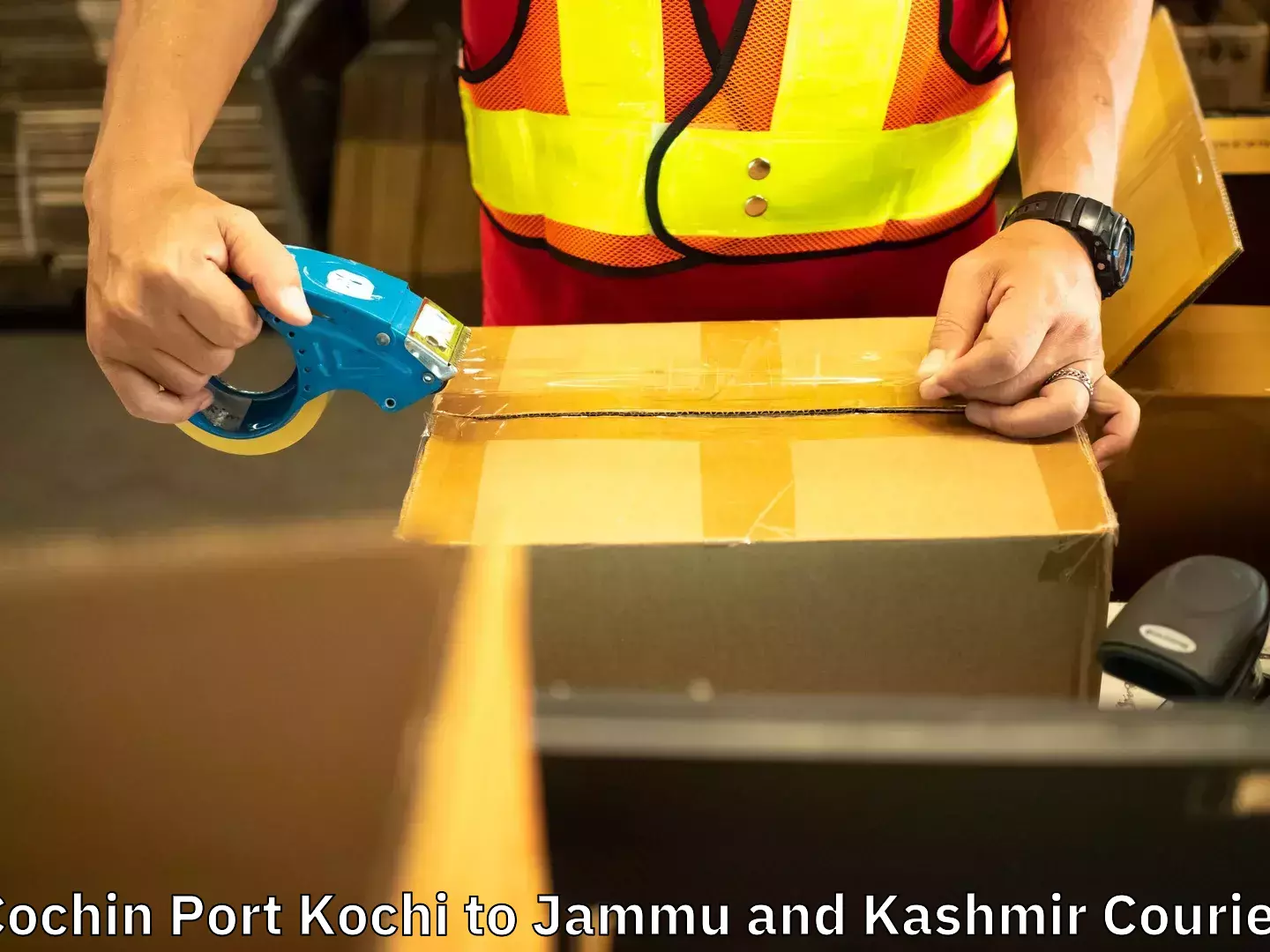 Custom relocation solutions Cochin Port Kochi to Jammu