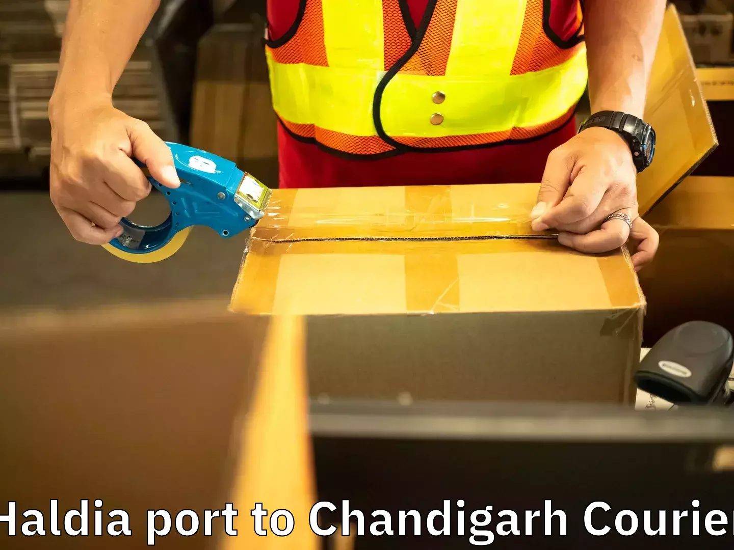 Household goods delivery Haldia port to Chandigarh