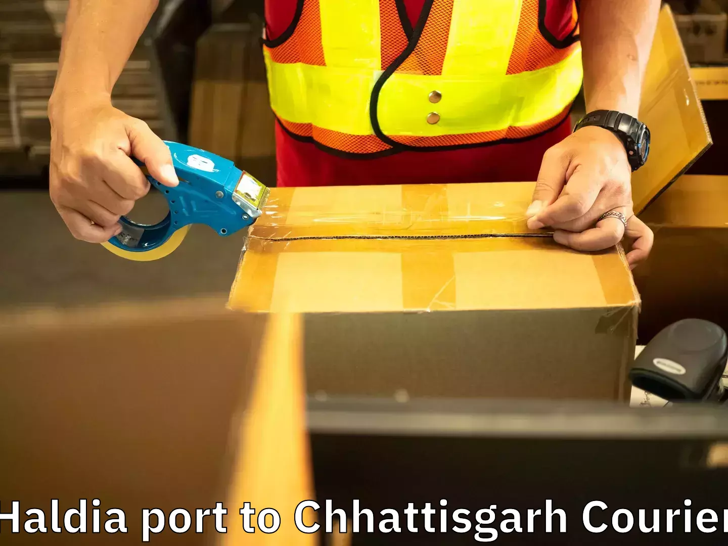 Efficient home relocation Haldia port to Chhattisgarh