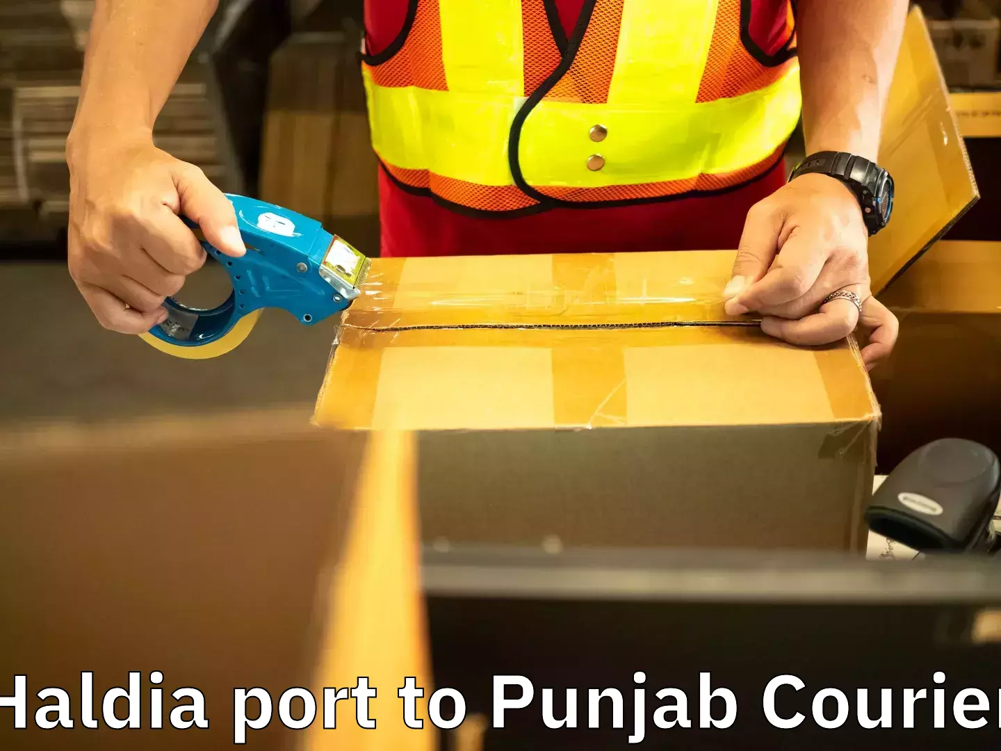 Full-service relocation Haldia port to Malerkotla