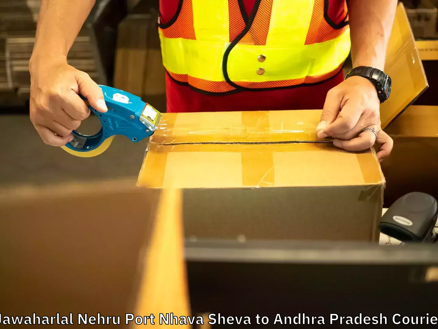 Skilled home shifting Jawaharlal Nehru Port Nhava Sheva to Andhra Pradesh