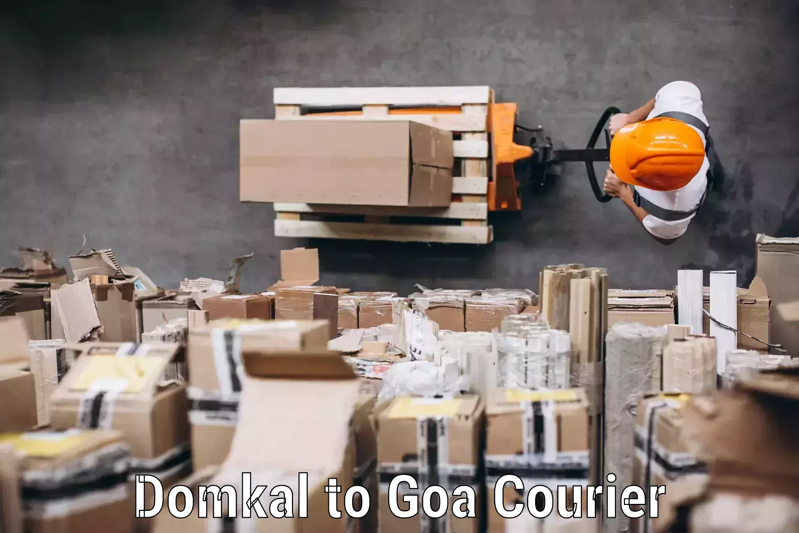 Overnight luggage courier Domkal to Bardez