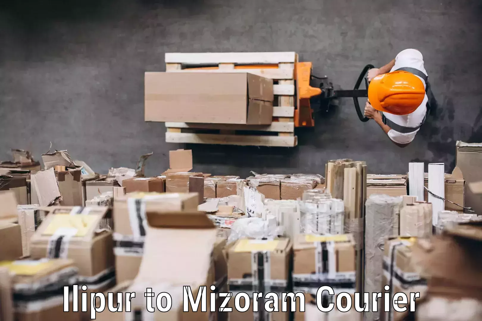 Luggage shipping guide Ilipur to Mizoram