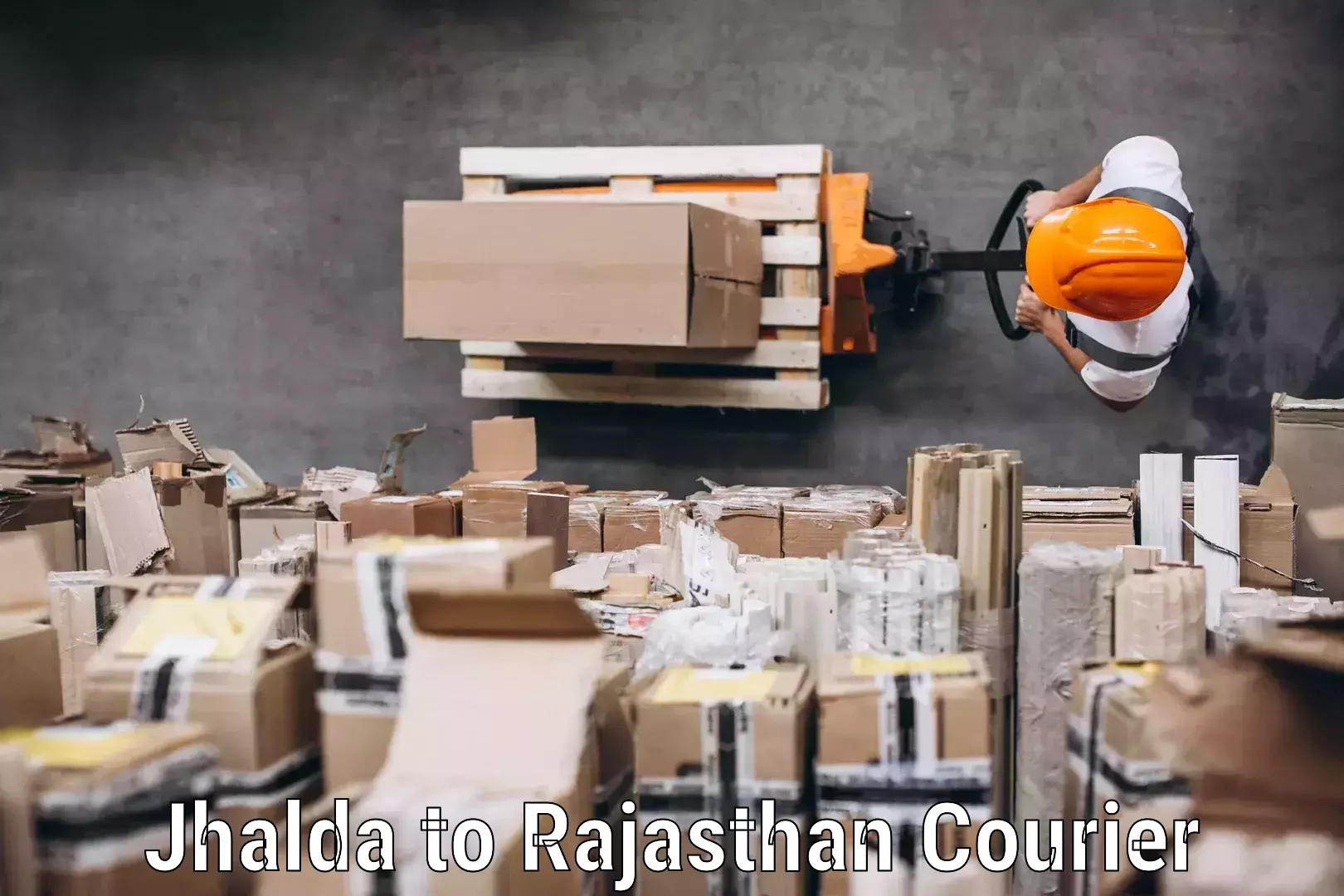 Premium luggage courier Jhalda to Yathalakunta