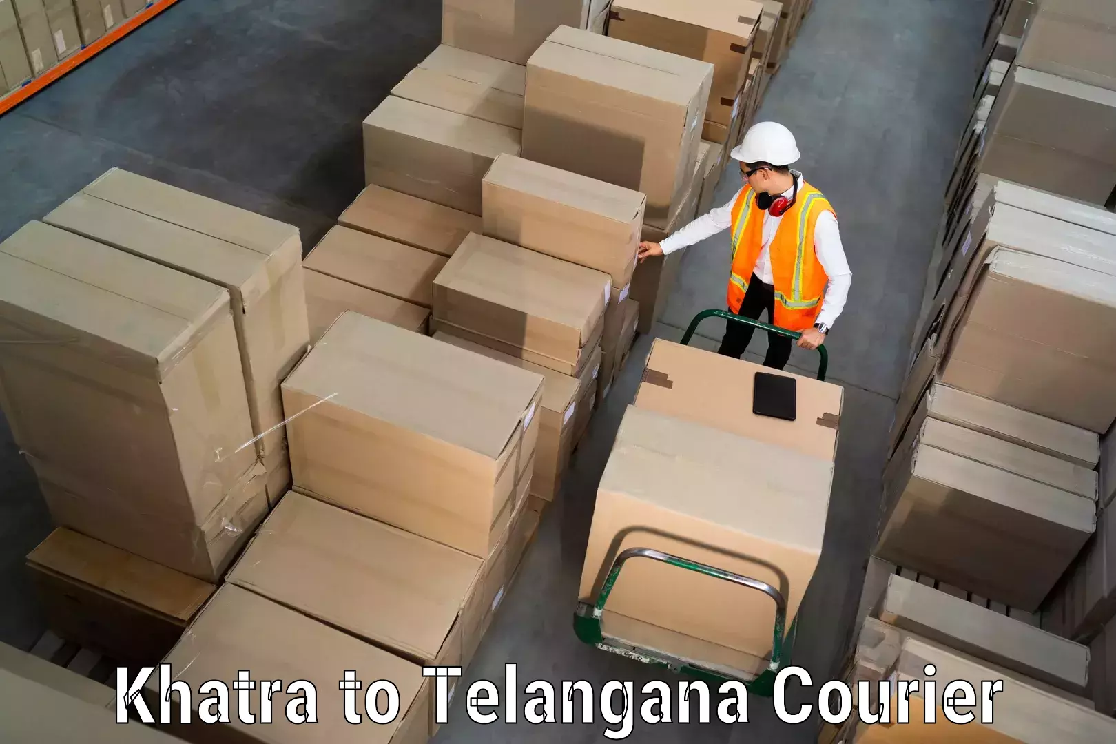 Baggage courier solutions Khatra to Shankarpalle