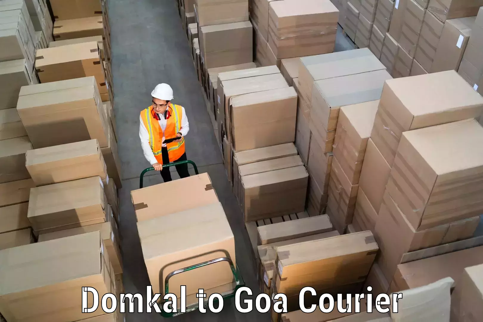 Budget-friendly baggage courier Domkal to NIT Goa