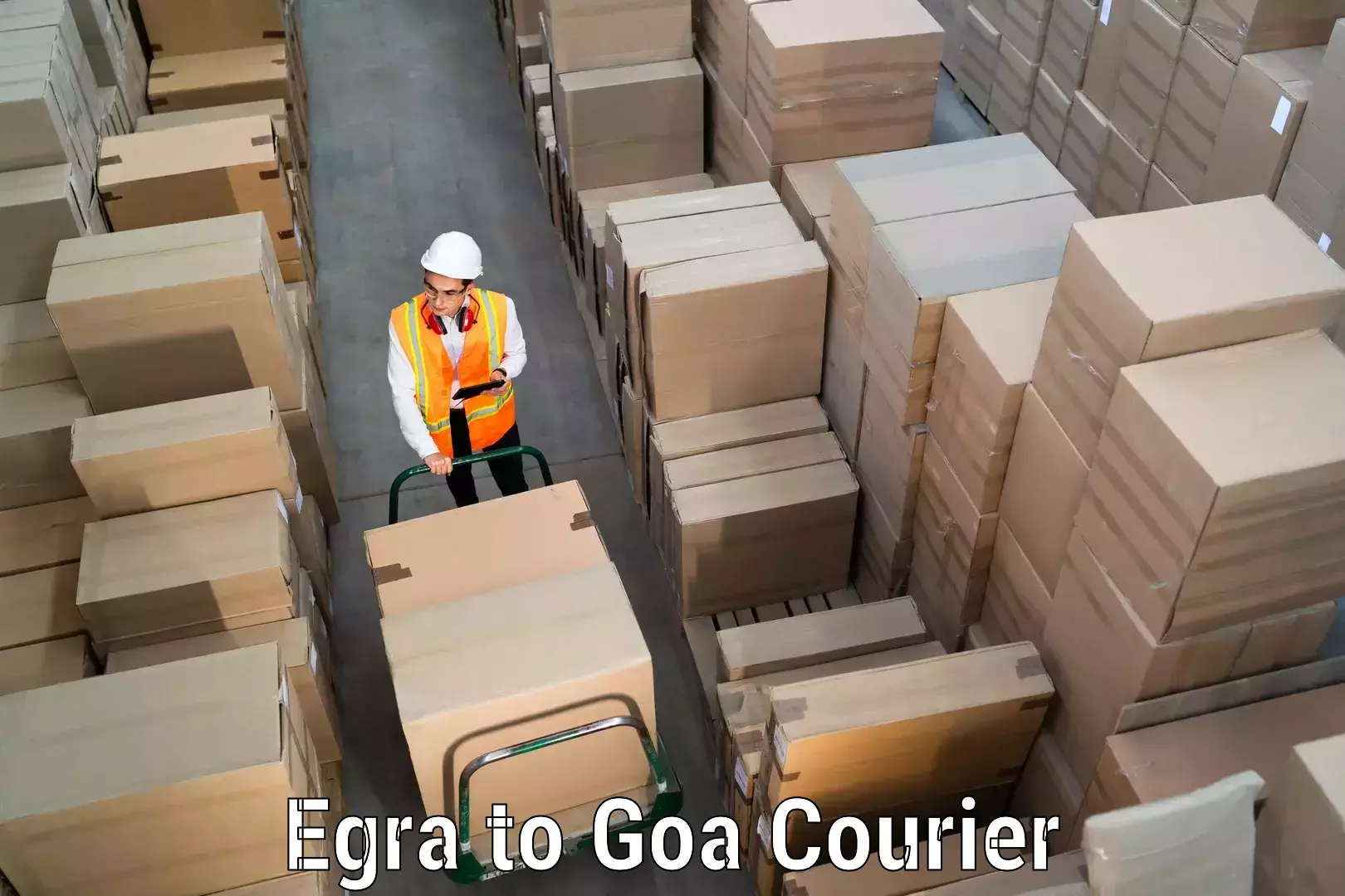 Baggage transport professionals Egra to Goa University