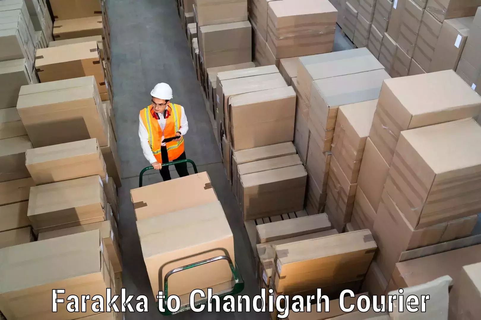 Short distance baggage courier Farakka to Kharar