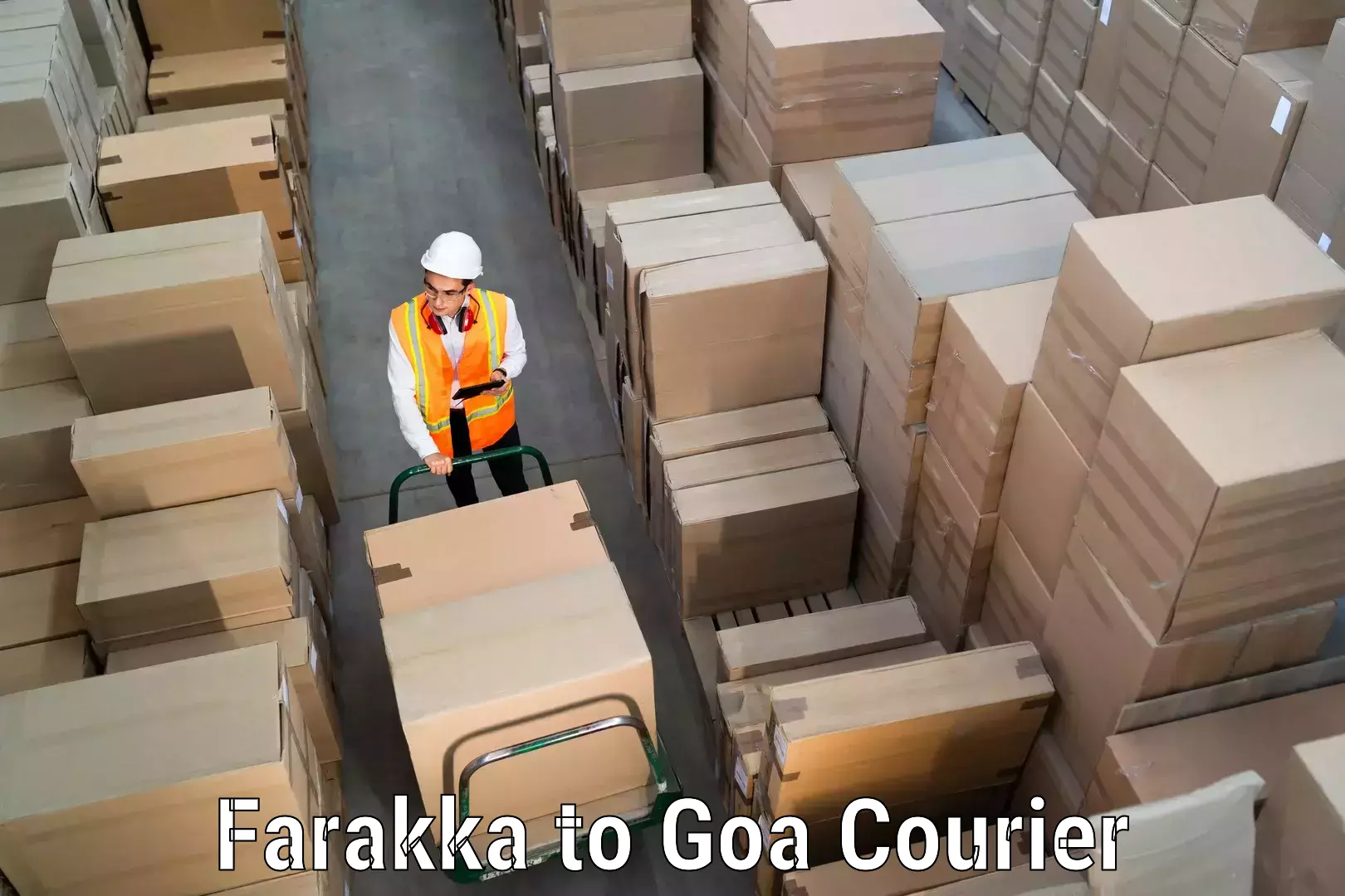 Baggage delivery support Farakka to Margao