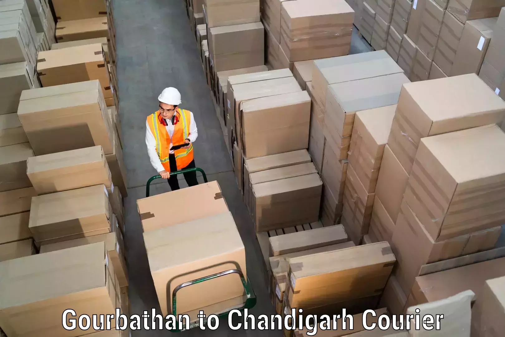 Holiday baggage shipping in Gourbathan to Chandigarh