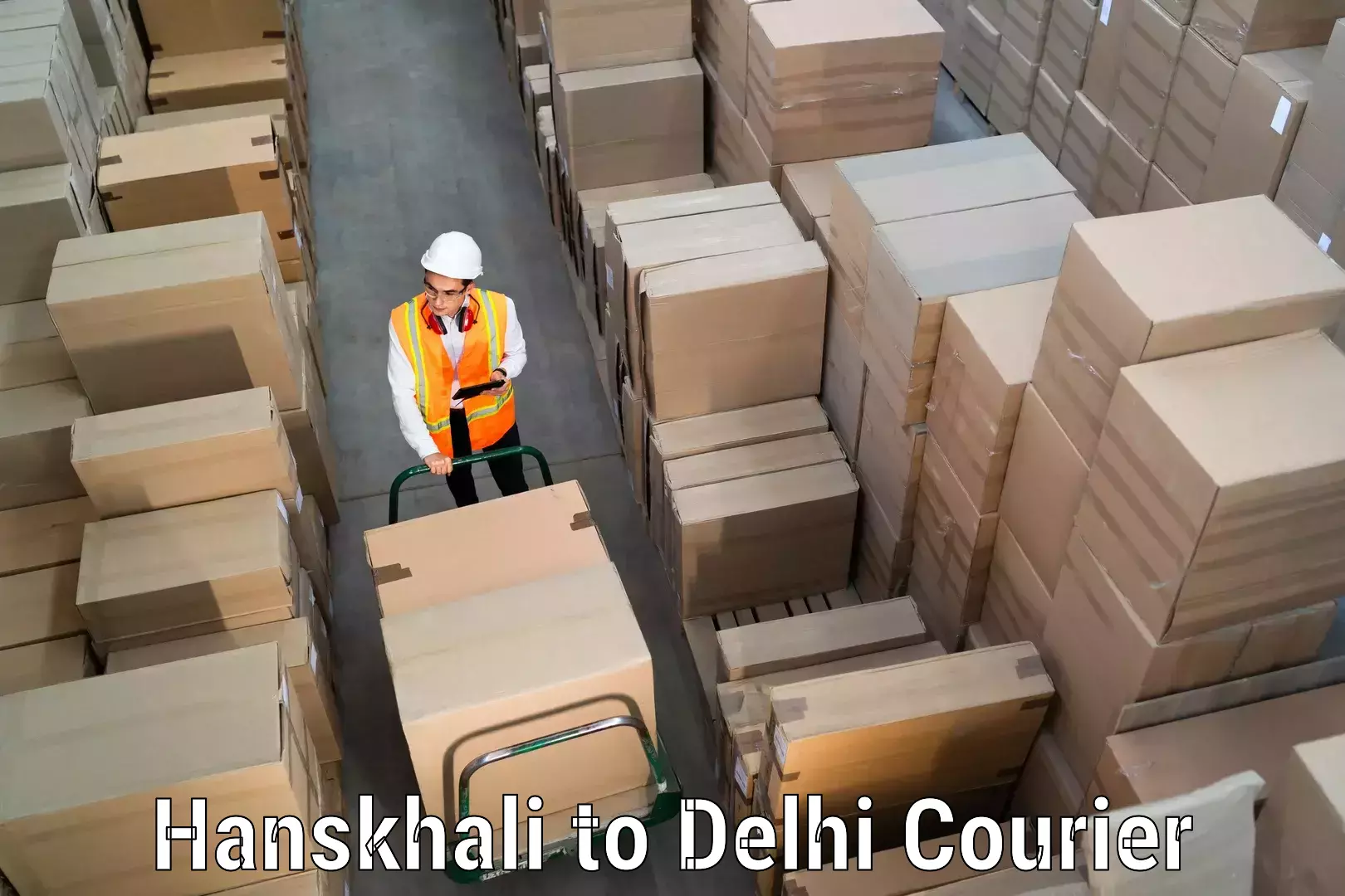 Expedited baggage courier Hanskhali to Jamia Millia Islamia New Delhi