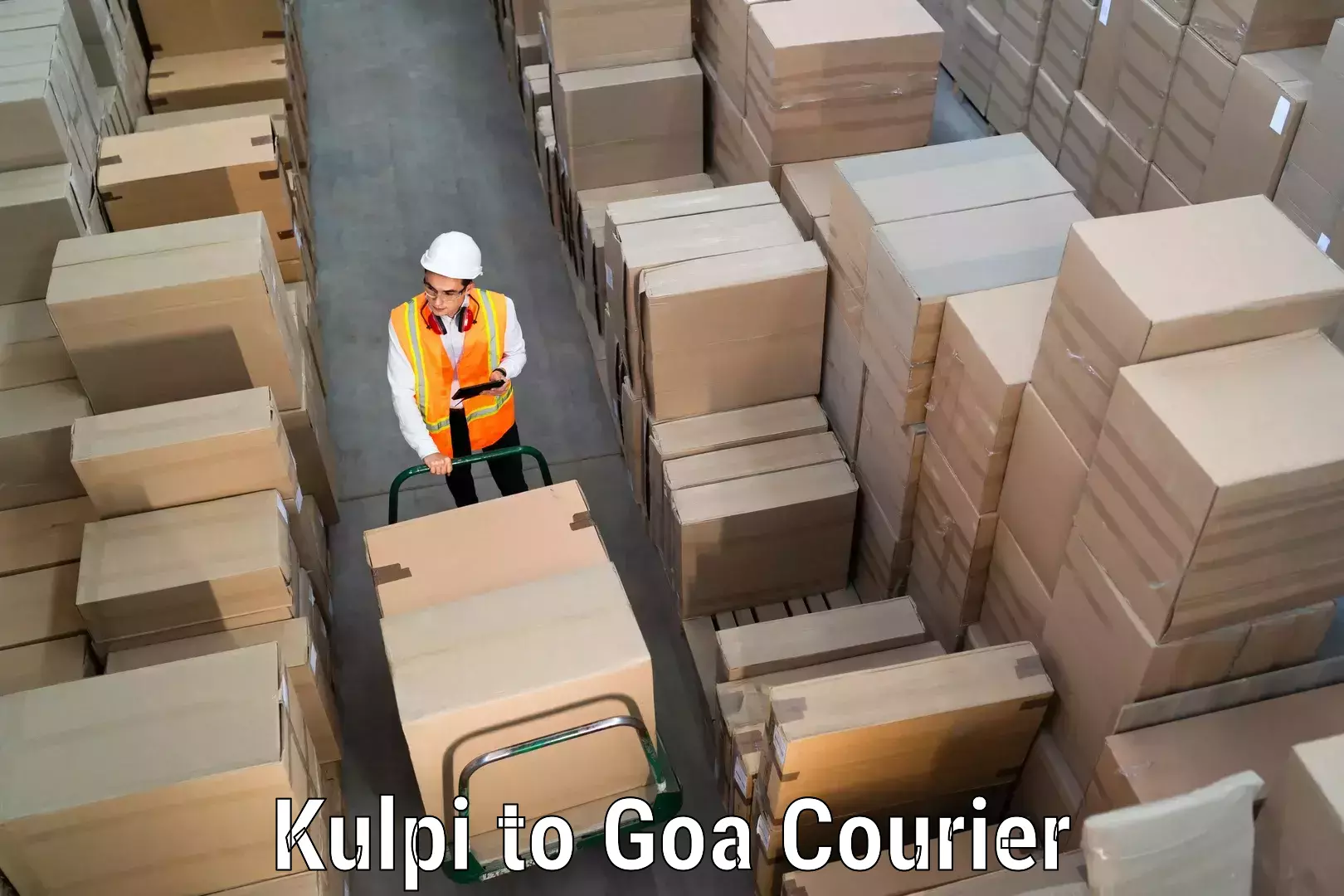 Artwork baggage courier Kulpi to Vasco da Gama