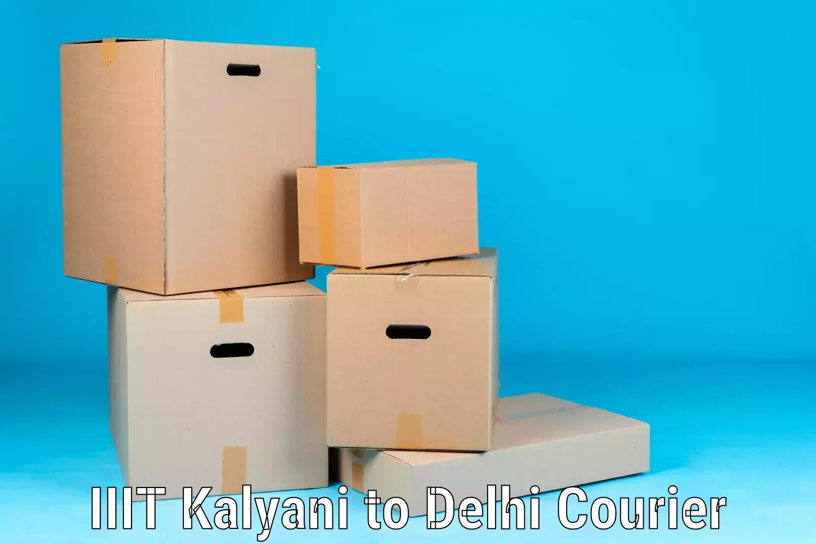 Luggage dispatch service IIIT Kalyani to Ashok Vihar