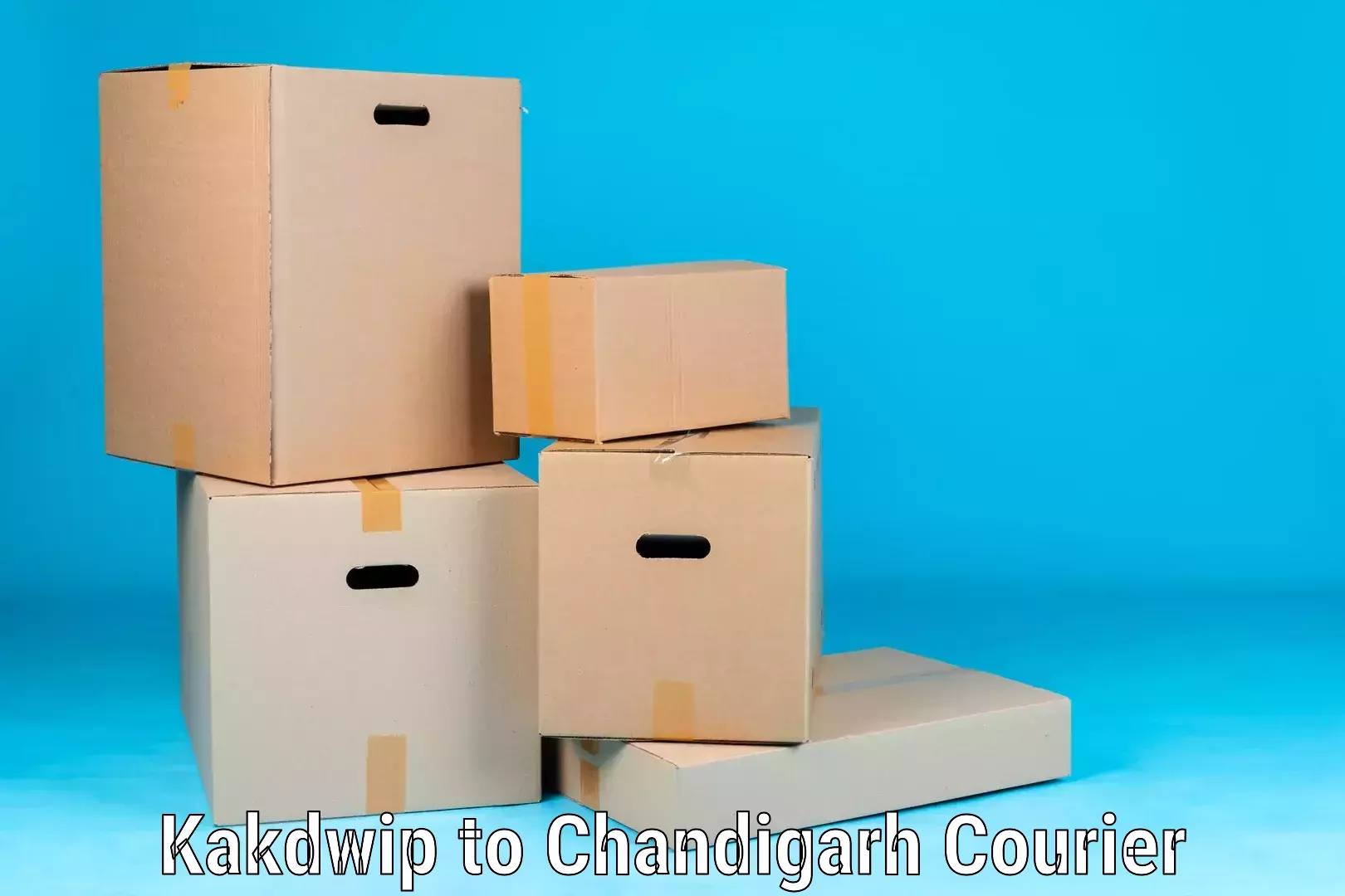 Luggage shipping service Kakdwip to Panjab University Chandigarh