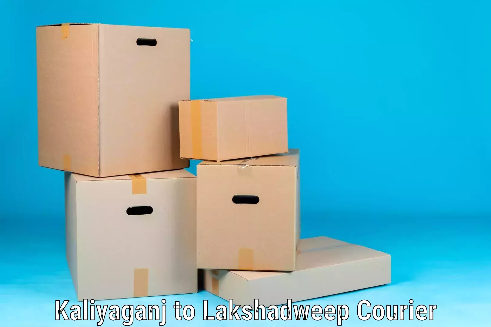 Direct baggage courier Kaliyaganj to Lakshadweep