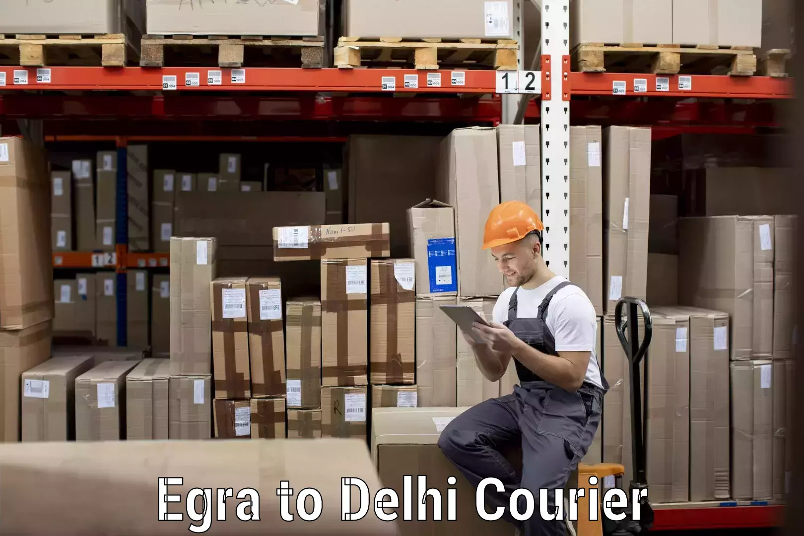 Urban luggage shipping Egra to Guru Gobind Singh Indraprastha University New Delhi