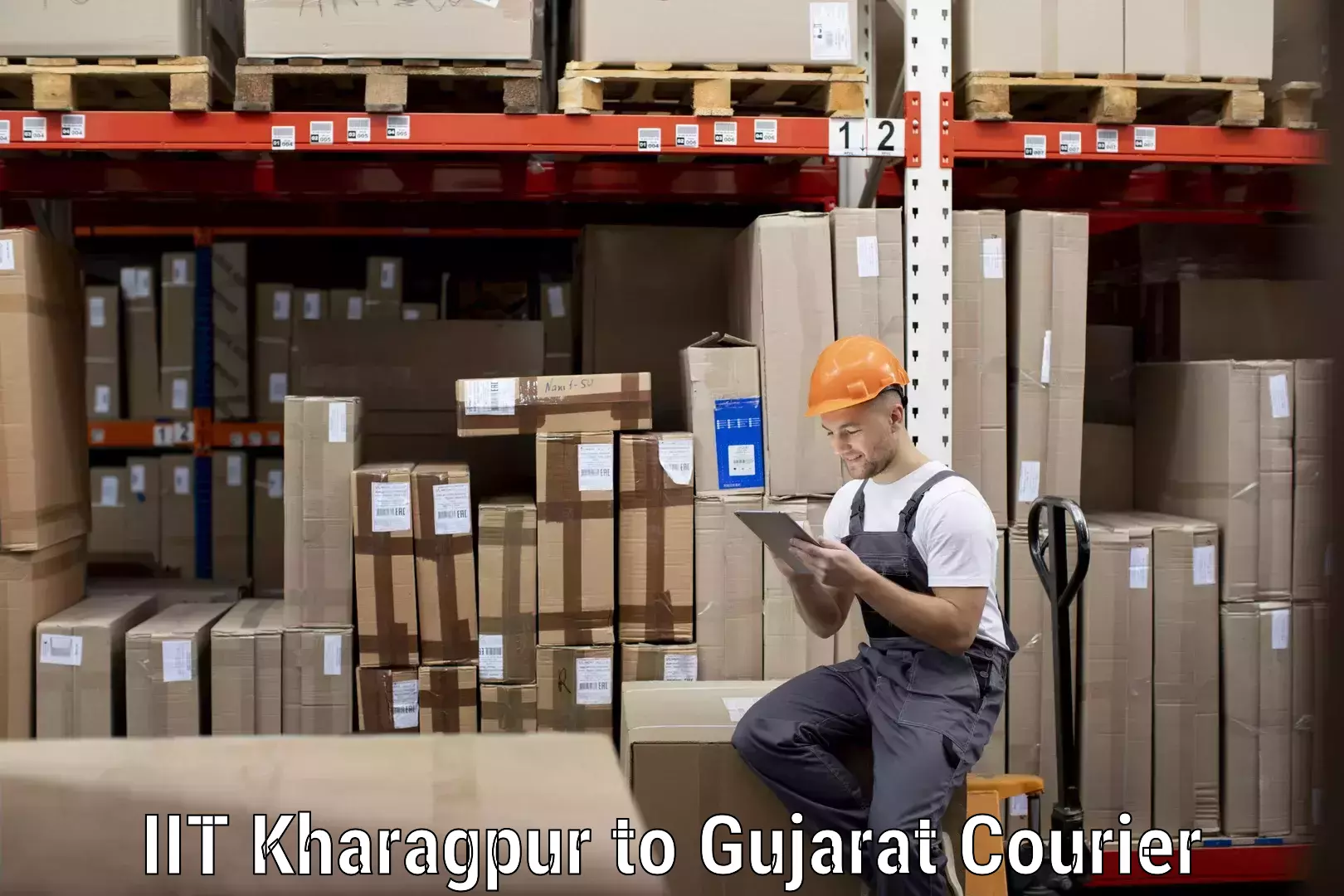 Online luggage shipping IIT Kharagpur to Radhanpur