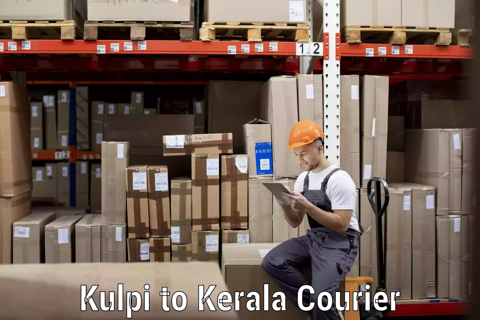 Baggage courier service Kulpi to North Paravur