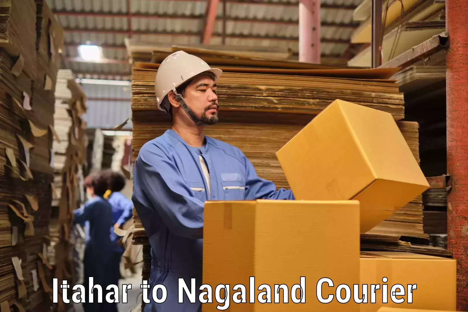 Luggage courier planning Itahar to Nagaland