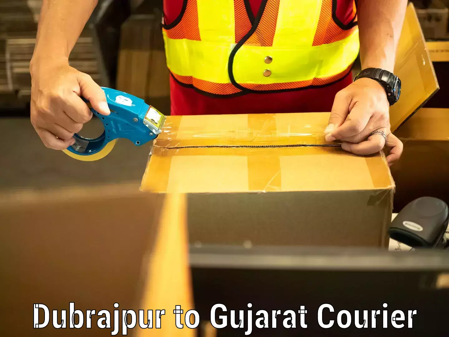 Global baggage shipping Dubrajpur to Gujarat