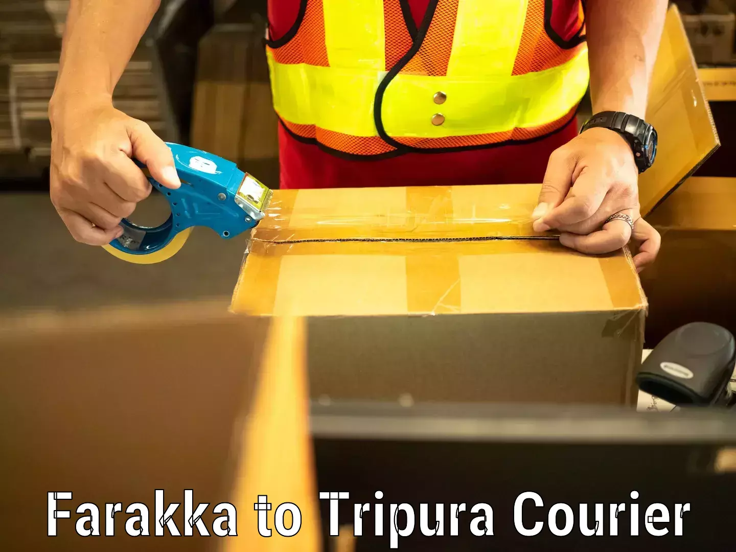 Baggage shipping experts Farakka to Kamalpur