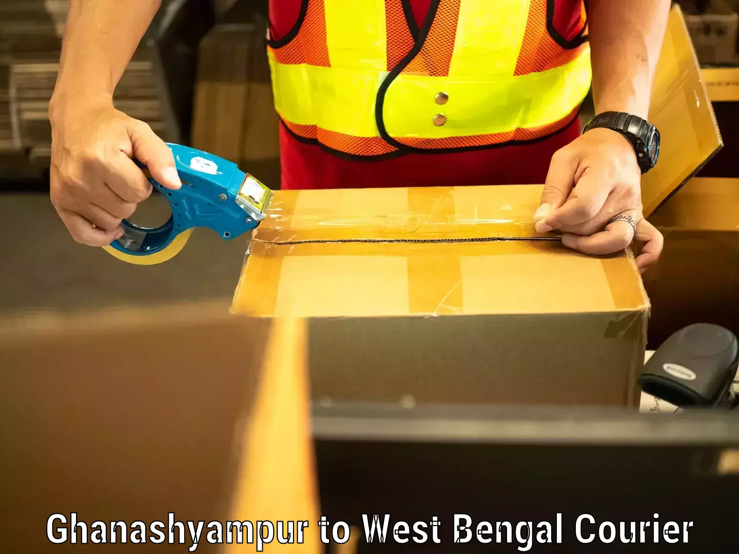 Suburban luggage delivery Ghanashyampur to Pandua