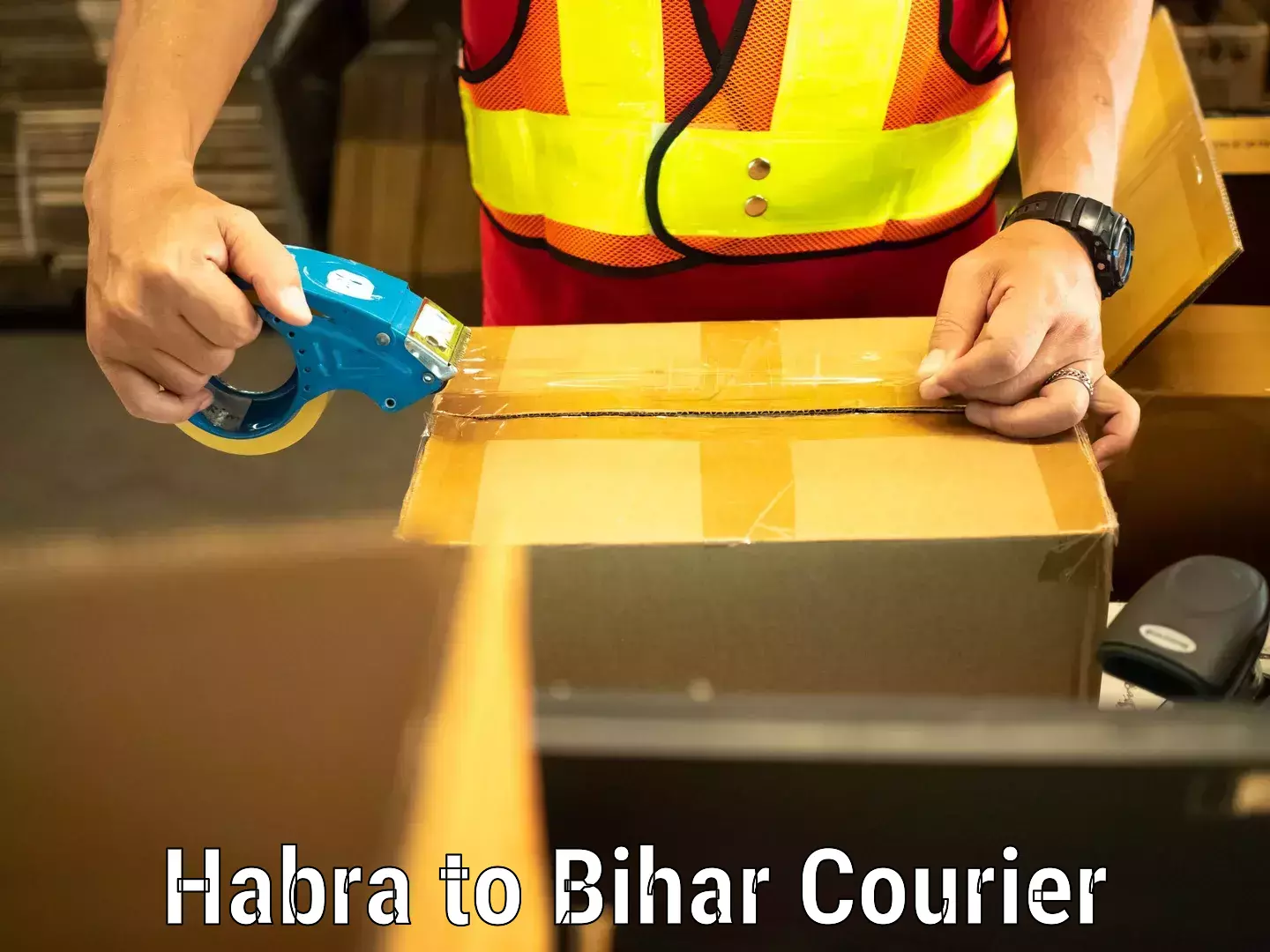 Luggage shipping guide Habra to Saraiya