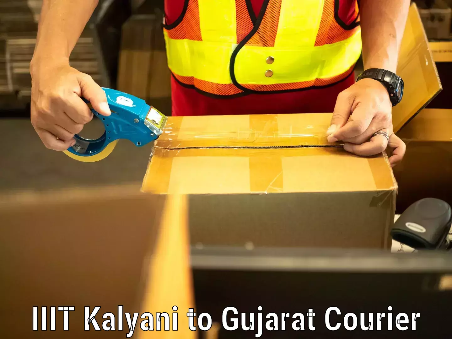 Budget-friendly baggage courier IIIT Kalyani to Kosamba